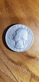 1965 Washington Quarter No Mint Mark Letter Error Rare US ...
