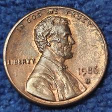 ERROR 1986 D Lincoln Penny Double D Error Coin | eBay