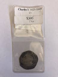 1600s Charles I Great Britain One Shilling Coin; Unknown ...