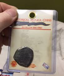 Souvenir Historical Replica Coin Silver Cob 1580-1780 - Etsy