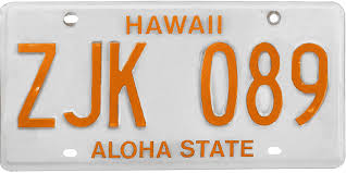 Hawaii License Plate Wrap Kit – PlateWraps