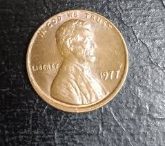 1977 Lincoln Penny. No Mint Mark off center with letter error on rim | eBay