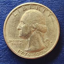 1776-1976 Bicentennial Quarter "Filled D" Mint Mark Error ...