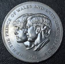 1981 GREAT BRITAIN - 25 NEW PENCE - COPPER-NICKEL - Eliz II - Royal Wedding | eBay