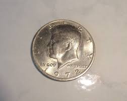 Kennedy Half Dollar 1972 Coin US 50 Cent Piece Half Dollar ...