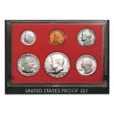 1980 Proof Set 6 Coins | International Coins & Currency