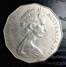 50 Cents - Elizabeth II 2nd Portrait - Silver Jubilee 1977 ...