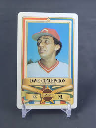 1982 Perma-Graphics Credit Card #13 Dave Concepcion | eBay