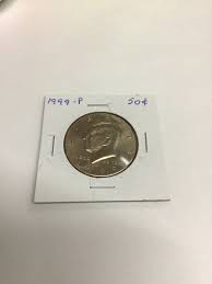 1999-P Kennedy Half Dollar Coin. No 14102. in a Protective 2 ...