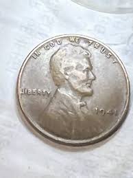 1941 Lincoln No Mint Mark Wheat Penny One Cent Coin-VERY RARE L ON RIM | eBay
