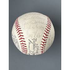 1965 Milwaukee Braves TEAM SIGNED Official NL Baseball 28 ...