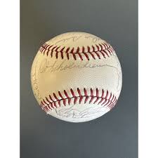 1968 SL Cardinals TEAM SIGNED Official NL Baseball NL Champs ...