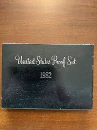 1982 S Proof Set U.S. Mint Original Government Packaging ...