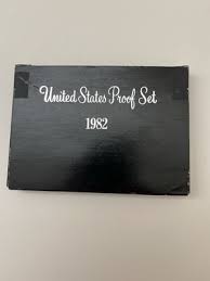 1982 Clad Proof Set U.S. Mint Original Government Packaging ...
