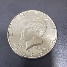 1989 D Kennedy Half Dollar Very Fine Condition Coin | eBay