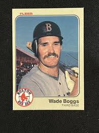 1983 Fleer #179 Wade Boggs RC Rookie Mint Boston Red Sox HOF ...