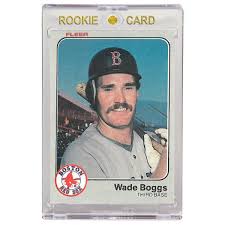 Wade Boggs Boston Red Sox 1983 Fleer # 179 Rookie Card