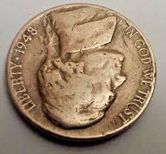 Multiple Stamping Errors 1948 D Jefferson Nickel US 5 Cent Coin | eBay