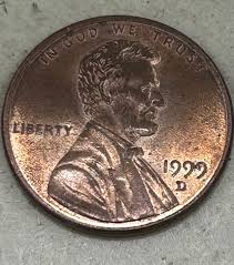 1999 D penny close AM US Mint | Mercari