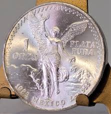 1985 Mexico Libertad 1 Oz .999 Plata Pura Silver Coin ...