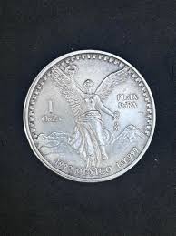 1992 Mexican Silver Onza Libertad Coin: Angel of ...