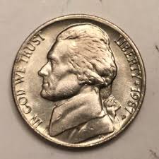 1987 P Jefferson Nickel - Etsy