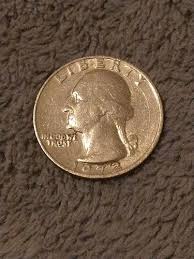 Two 1972 Washington Quarter Dollar Coin No Mint Mark | eBay