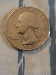 1983 Quarter With Errors P Filled In and The 9 Is Straight ...