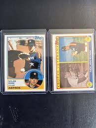 1983 Topps Nolan Ryan and 83 Topps Super Veterans Nolan Ryan ...