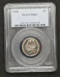 1950 Jefferson Nickel Proof | PCGS PR65 | eBay