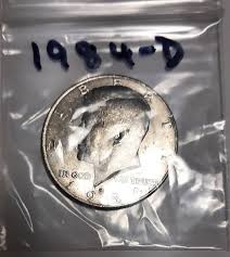 1984-D Kennedy Half Dollar, Circulated but NICE ! | eBay