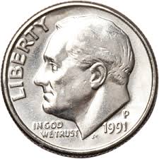 1991-D Roosevelt Dime | Littleton Coin Company