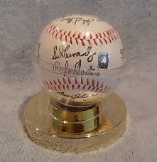 NEW YORK METS 1987 REPLICA TEAM SIGNED BASEBALL- GOODEN ...