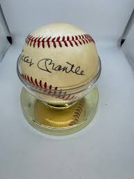 Mickey Mantle Signed Autographed Official League Baseball ...