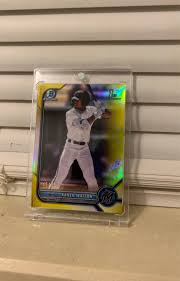 Kahlil Watson 45/75 bowman 1st gold chrome Other Sports ...