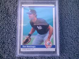 1984 DON MATTINGLY FLEER ROOKIE CARD #131 PSA GRADED NM-MT 8 COA | eBay