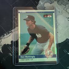 Topps Tiffany 1984 FLEER #131 VINTAGE SIGNED CARD DON MATTINGLY ROOKIE YANKEES BAS Update Most Valuable Cards