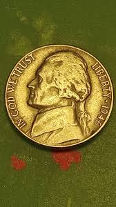 Nickel 1946 nickle not mint mart