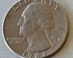 1982 D Washington Quarter - Etsy