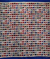 VINTAGE DANIEL HECHTER Flags Scarf - Etsy