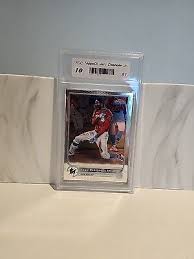 2022 Topps Chrome - Jazz Chisholm #91 GRADED FGC10 ...