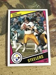 Vintage 1984 Topps #162 TERRY BRADSHAW Pitt Steelers La Tech ...