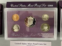 FOUR US MINT PROOF SETS 1985, 1988, 1989 AND 1993 | eBay
