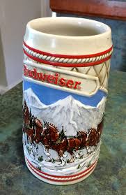 Vintage Budweiser Clydesdales Beer Stein Made in Brazil ...