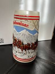 Budweiser Ceramarte "a" Series Beer Stein Clydesdales ...
