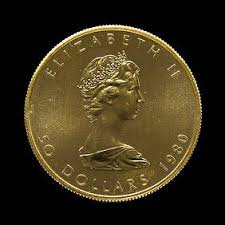 1980 $50 Canadian Gold Maple Leaf Coin