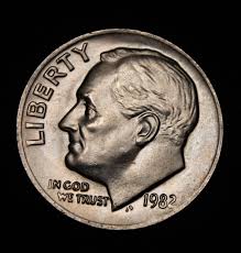 1982 No-P Roosevelt Dime BU++++ | eBay