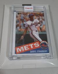 2021 Topps Project 70 #57 Darryl Strawberry By Bobby ...