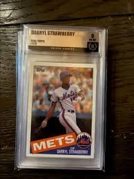 darryl strawberry 1985 topps graded 8 · Whatnot: Shop, Sell ...