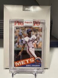 2021 Topps Project 70 Card #57 - 1985 Darryl Strawberry by ...